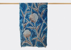 Stole Hand Painted With Fringe