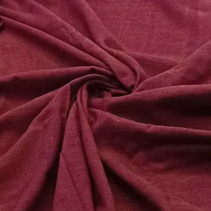 Dark Purple With Jamdani Motif Fabric