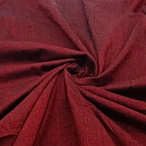 Deep Maroon Solid Fabric