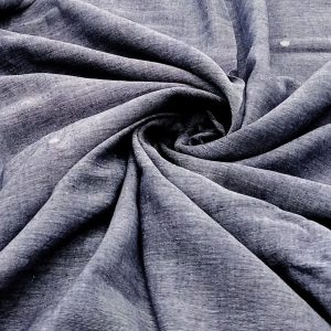 Grey With White Jamdani Motif Fabric