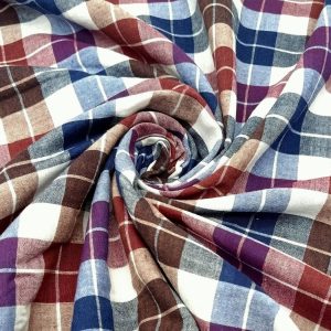 Multicolour Checks Fabric