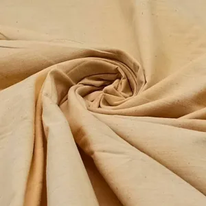 Natural Beige Handcrafted Fabric