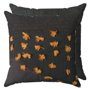 Cushion Cover With Extra Weft