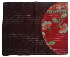 Table Mat Recycled Saree Patch Work (2 Layer)