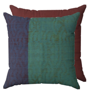 Cushion Cover Woven Zig Zag Warp Print