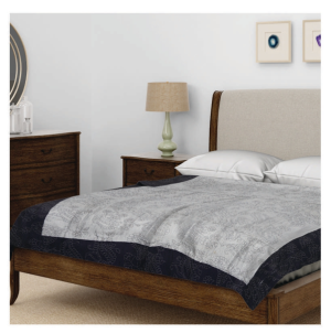 Bed Cover - Paisley Jaal Kantha (150X225 Cm)