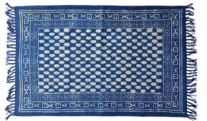 Durries Dot Design With Border