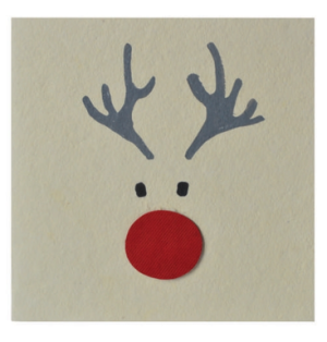 Greetings Card - Reindeer Designed