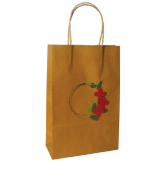 Paper Bag - Leaf Designed (Medium)