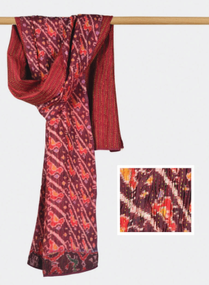 Reversible Stole – Pintuck Kantha