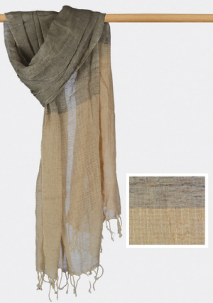 Hand Woven Stole With Honey Comb