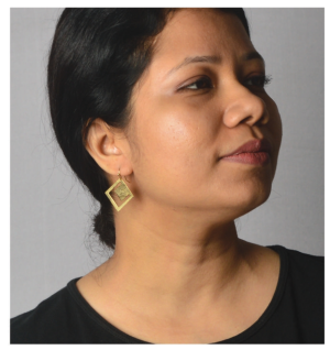 Earring Prism Shaped