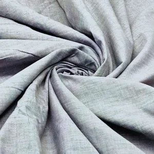 Solid Grey Handloom Fabric