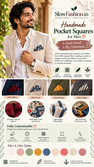 ð¿ SlowFashion.in — Handmade Pocket Squares ✨