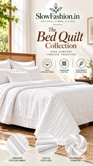 ð️ Handmade Bed Linen & Quilts — SlowFashion.in ð¿