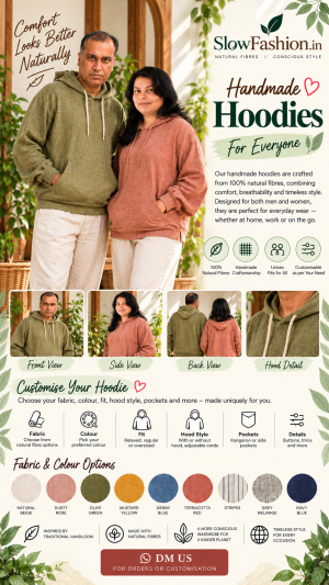 ð¿❤️ SlowFashion.in – Handmade Hoodies, Made Your Way ð§µ✨