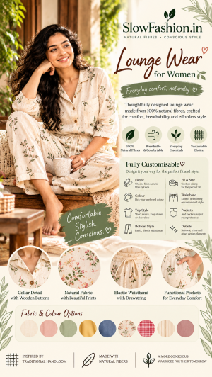 ⭐ð¿ SlowFashion.in | Handmade Lounge Wear for Women ð¿⭐